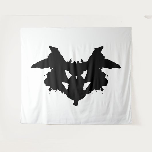 Tenture Rorschach Inkblot (Devant (Horizontal))