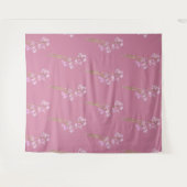 Tenture Rose ancien rose, (Devant (Horizontal))