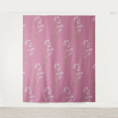 Tenture Rose ancien rose, (Devant)