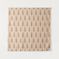 Rose Art déco : Plumes de paon doré