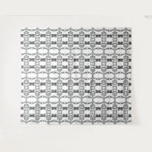 Tenture Rose d'amour (Devant (Horizontal))