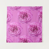 Tenture Rose découpée rose vif (Devant)