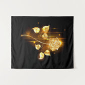 Tenture Rose d'or ( rose d'or ) (Devant (Horizontal))