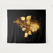 Tenture Rose d'or ( rose d'or ) (Devant (Horizontal))