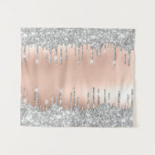 Tenture Rose Gris Silver Drivers Décor de fenêtre Petite2 (Devant (Horizontal))