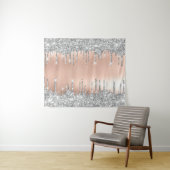 Tenture Rose Gris Silver Drivers Fenêtre Décor Moyen (En situation (horizontale))