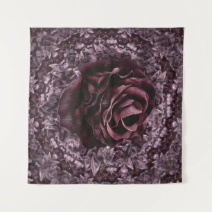 Tenture Rose Mandala