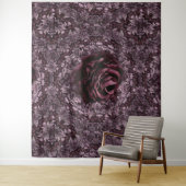 Tenture Rose Mandala (En situation)