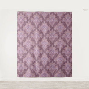 Tenture Rose Mauve Lilas Lavande Poussiéreuse Élégant Dama