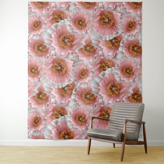 Tenture rose pop (En situation)