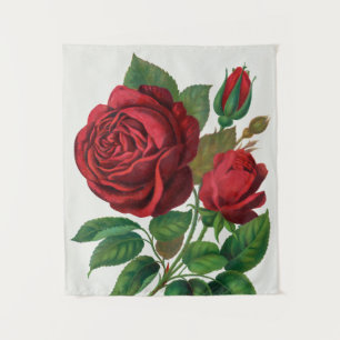 Tenture Rose Print Rochester Lithographing and Printing Co