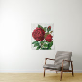 Tenture Rose Print Rochester Lithographing and Printing Co (En situation)
