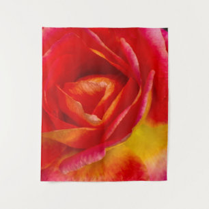 Tenture Rose rouge de Mardi Gras, photographie impressionn