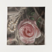Tenture Rose Silken (Devant (Horizontal))
