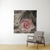 Tenture Rose Silken (En situation (horizontale))