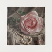 Tenture Rose Silken (Devant)