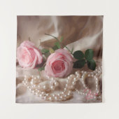 Tenture Rose Silken (Devant)