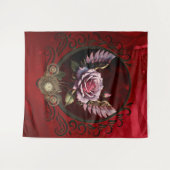 Tenture Rose Steampunk (Devant (Horizontal))