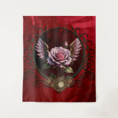 Tenture Rose Steampunk (Devant)