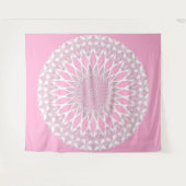 Tenture Rose Tristyns Mandala (Devant (Horizontal))