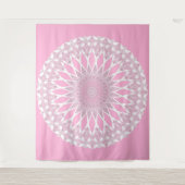Tenture Rose Tristyns Mandala (Devant)