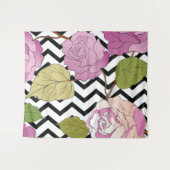 Tenture Roses 27 (Devant (Horizontal))