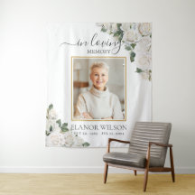 Roses Blanches Fleur Photo En Mémoire Affectueuse