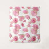 Tenture Roses roses (Devant)