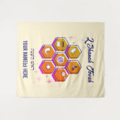 Tenture Rosh Hashanah L'SHANAH TOVAH (Devant (Horizontal))