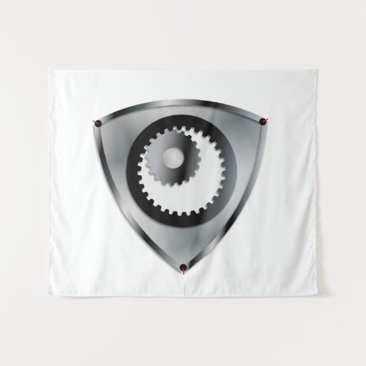 Tenture Rotary Engine Rotar (Devant (Horizontal))