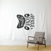 Tenture Rottweiler (En situation (horizontale))