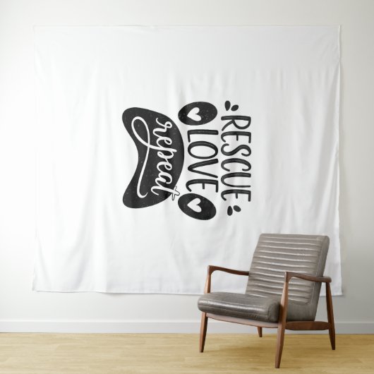 Tenture Rottweiler (En situation (horizontale))