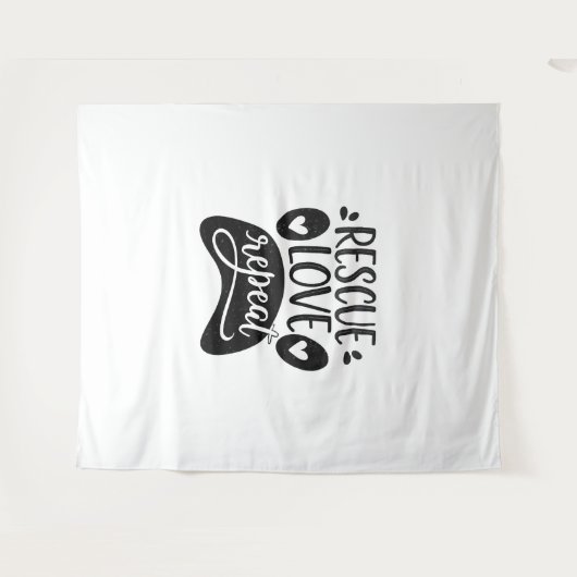 Tenture Rottweiler (Devant (Horizontal))