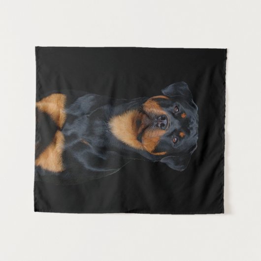 Tenture Rottweiler (Devant (Horizontal))