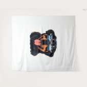Tenture Rottweiler Puppy (Devant (Horizontal))