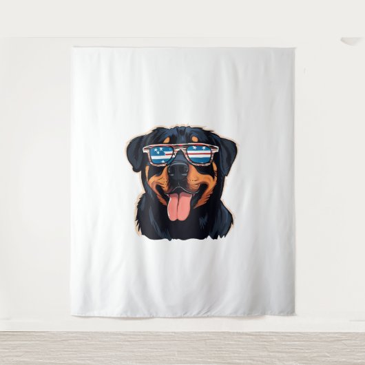 Tenture Rottweiler Puppy (Devant)