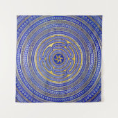 Tenture Roue de l'ornement de la clé grecque d'Hécate (Devant (Horizontal))