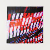 Tenture Rouge blanc et bleu (Devant (Horizontal))