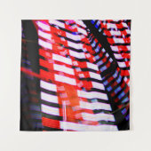 Tenture Rouge blanc et bleu (Devant)