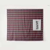 TENTURE ROUGE, NOIR, ROSE, ASSEZ MODERNE (Devant (Horizontal))
