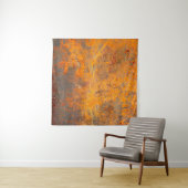 Tenture rouille sur le fer comme arrière-plan, abstrait, s (En situation (horizontale))