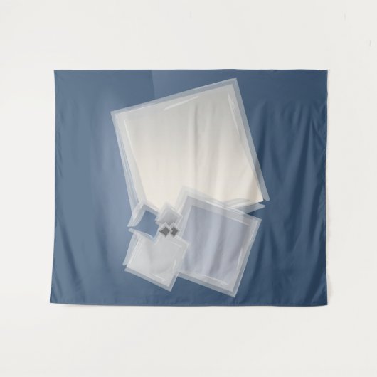 Tenture Roulement des carrés Fibonacci (Devant (Horizontal))