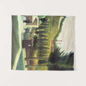 Tenture Rousseau - Porte de péage, peinture populaire, (Devant (Horizontal))