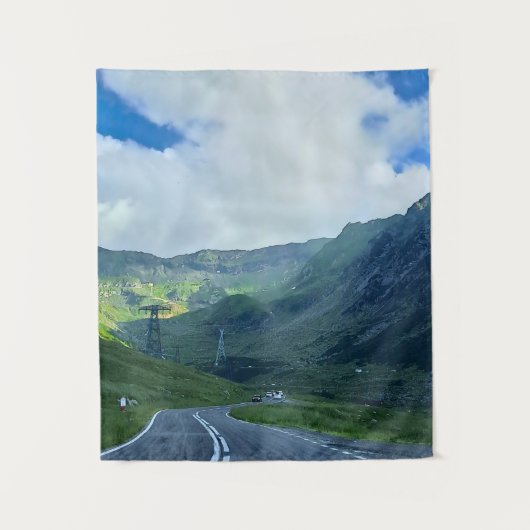 Tenture Route Transfagarasan – Impression des Monts Carpat (Devant)