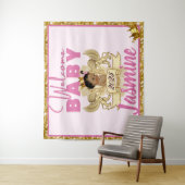 Tenture Royal African Princess Rose|Fond de toile de fond (En situation)