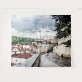 Tenture Rue du centre de Prague (Devant (Horizontal))