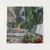 Tenture Rue étroite en pierre à Dubrovnik (Devant (Horizontal))