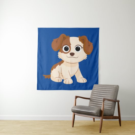 Tenture Rue Sésame | Elmo's Puppy Tango (En situation)