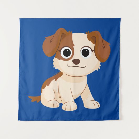 Tenture Rue Sésame | Elmo's Puppy Tango (Devant)