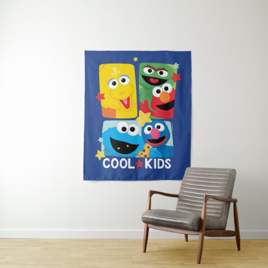 Tenture Rue Sésame | Enfants Cool (En situation)